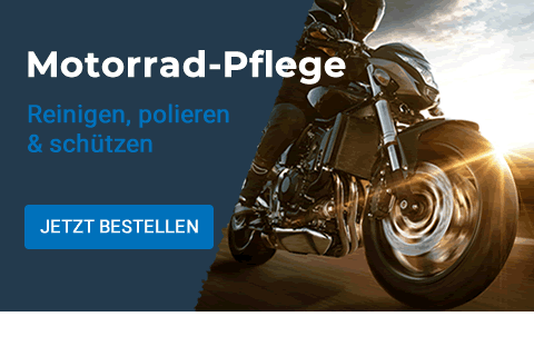 Motorrad-Pflege