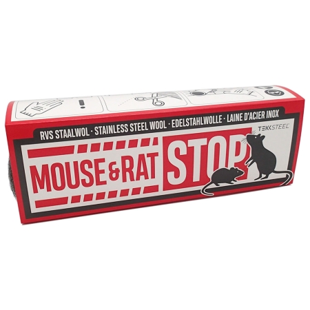 Maus & Ratte STOP Stahlwolle - 200 gram