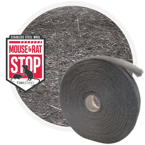 Laine d'acier Souris & Rat STOP - rouleau 5 kg