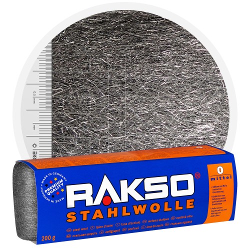 Rakso Stahlwolle 0 MITTEL