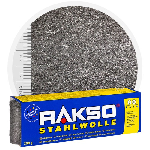 Rakso Stahlwolle 00 FEIN