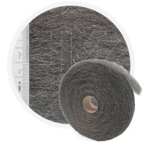 Stainless Steelwool COARSE - roll 5 kg