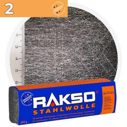 Rakso Staalwol 2 MIDDEL