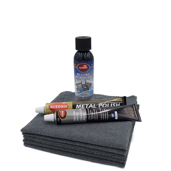 Edelstahl Auspuff polierset