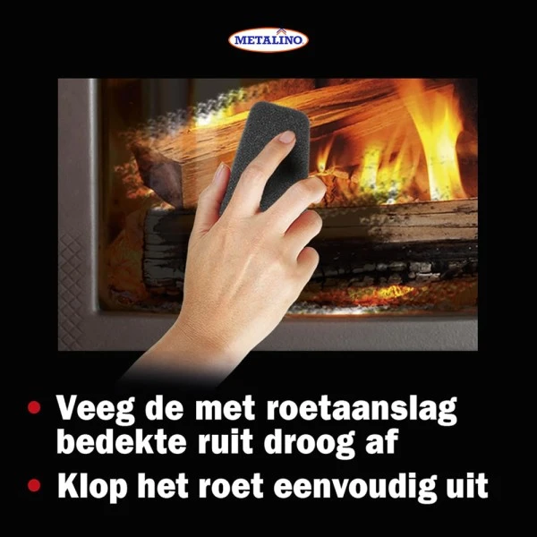 Metalino Kamin Scheibenreiniger (2x)