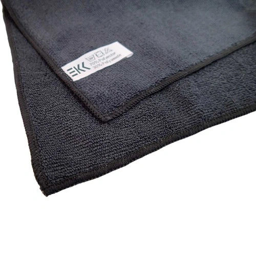 Mikrofasertuch schwarz Soft 40 x 40 cm (5 Stück)
