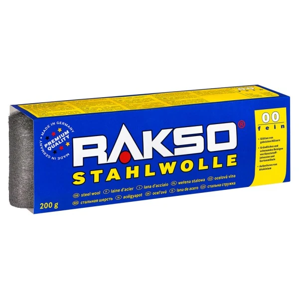 Rakso Stahlwolle 00 FEIN