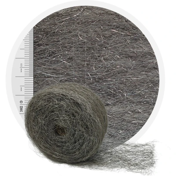 Edelstahlwolle GROB - Rolle 1 kg