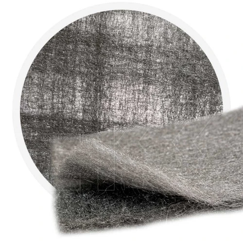 Edelstahlwolle 1.4113 kreuzvernadelt 200 mm - 70 μm, ± 1000 gr/m2